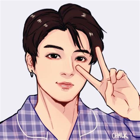 dibujos jungkook